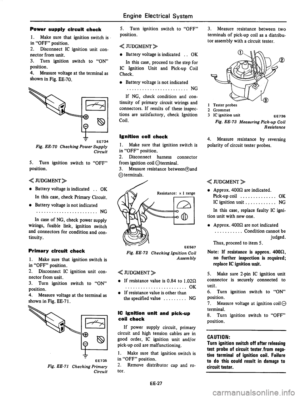 DATSUN 310 1979 Service Repair Manual DATSUN 310 1979 Service Repair Manual