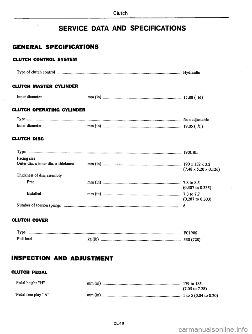 DATSUN 310 1979 Service Repair Manual DATSUN 310 1979 Service Repair Manual