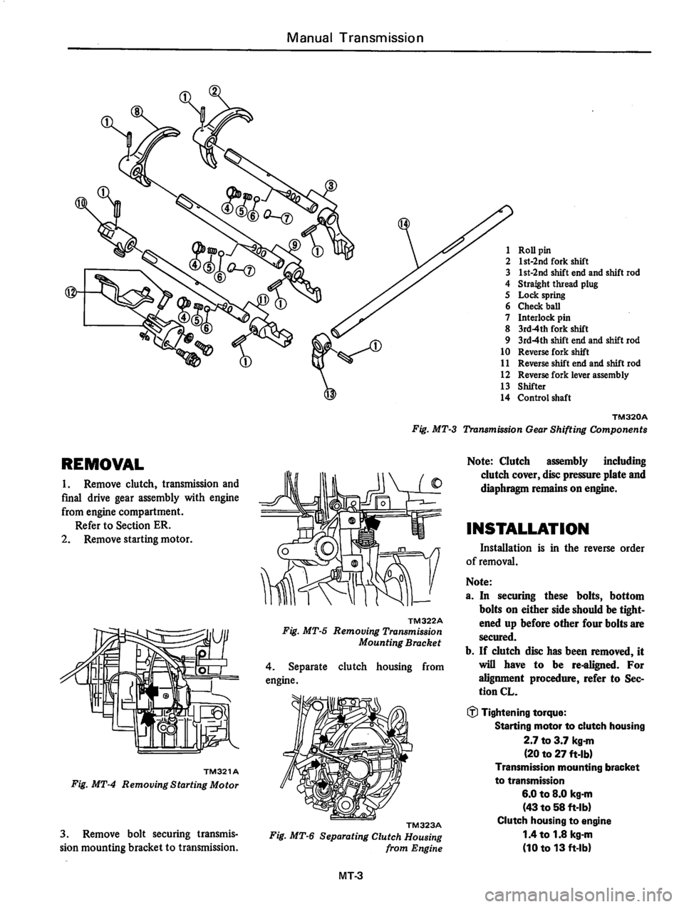 DATSUN 310 1979 Service Repair Manual DATSUN 310 1979 Service Repair Manual
