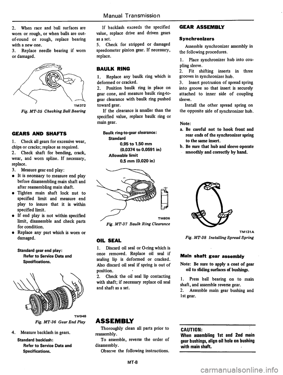 DATSUN 310 1979 Service Repair Manual DATSUN 310 1979 Service Repair Manual