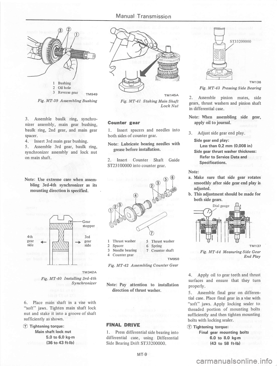 DATSUN 310 1979 Service Repair Manual DATSUN 310 1979 Service Repair Manual
