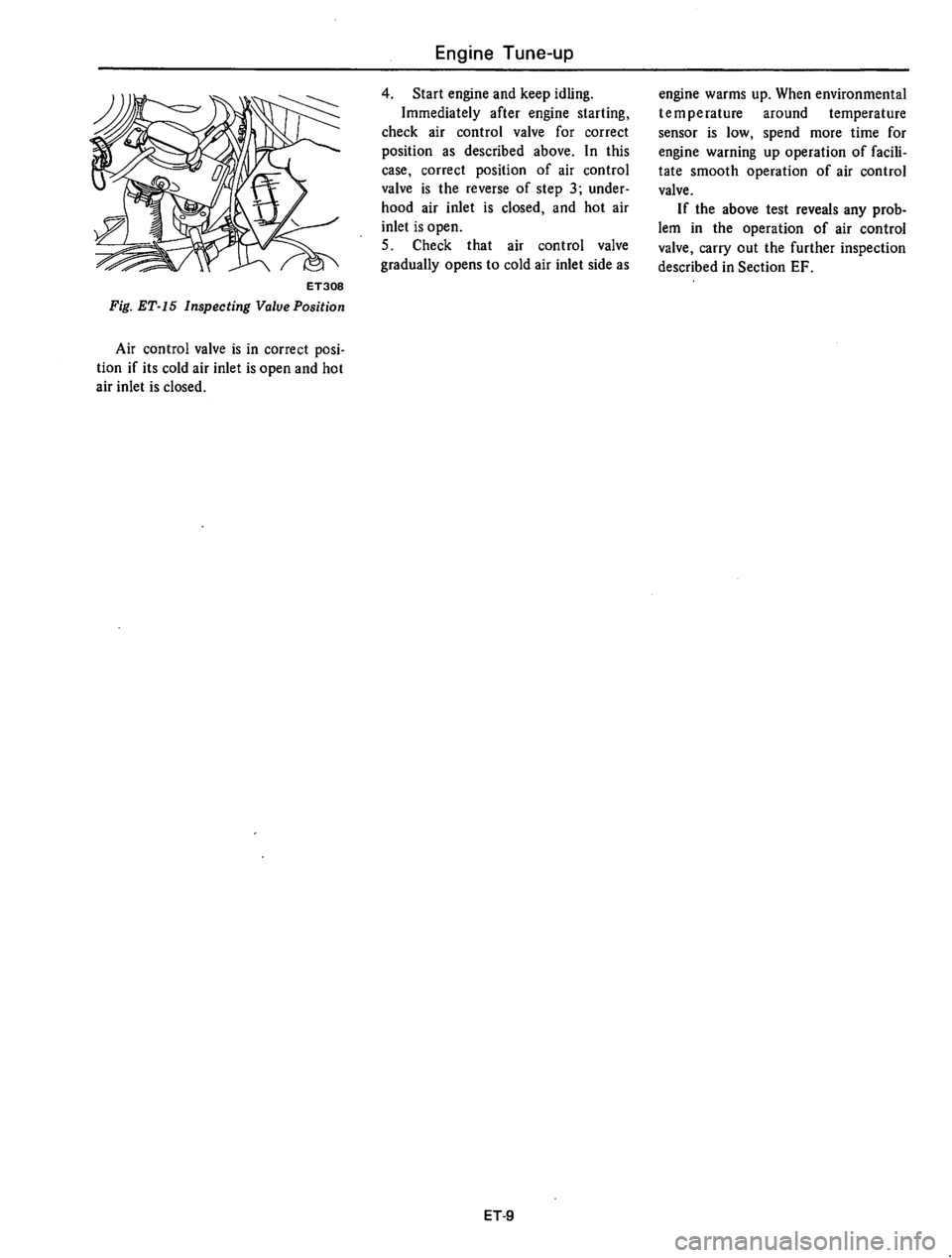 DATSUN 310 1979  Service Owners Manual 