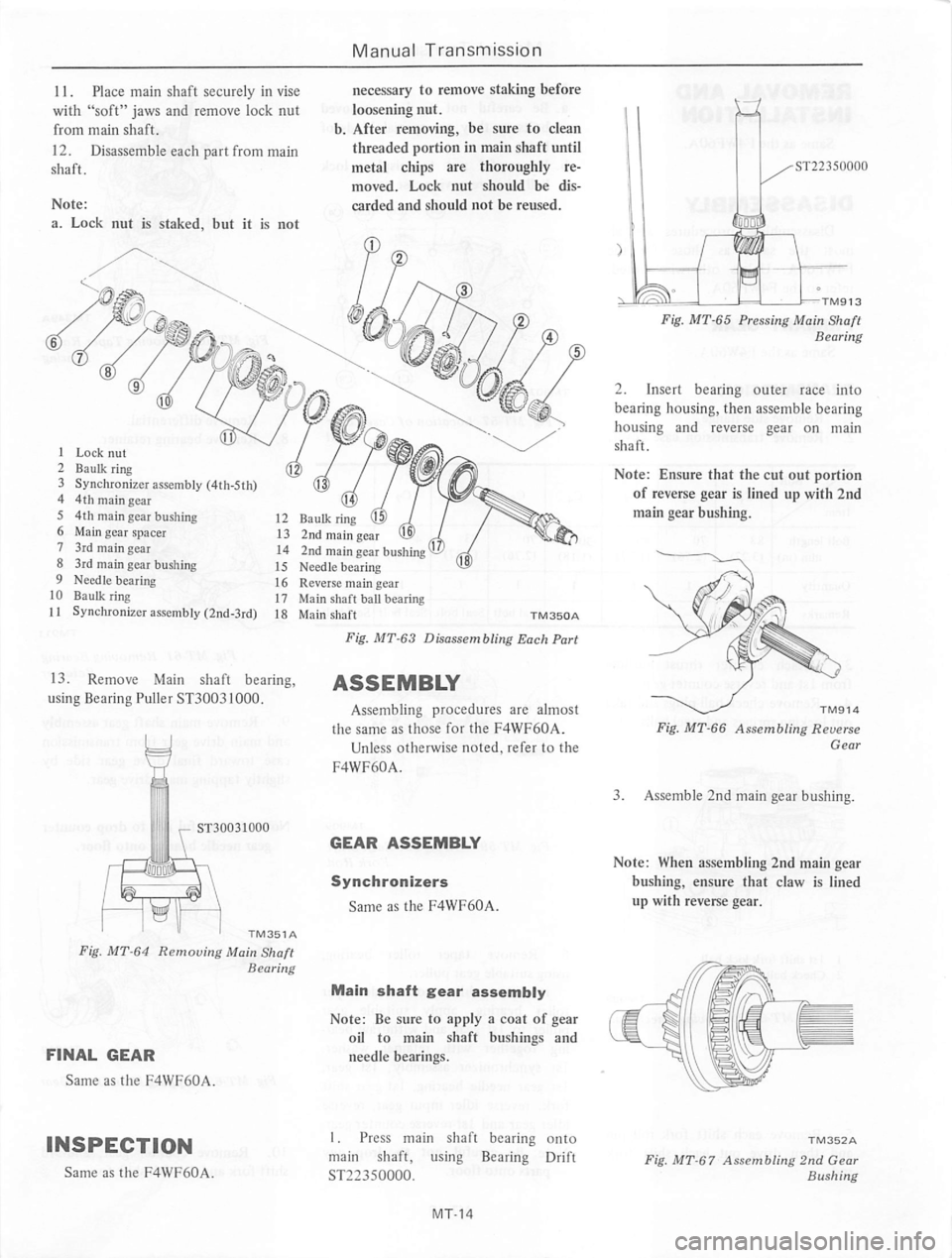 DATSUN 310 1979 Service Repair Manual DATSUN 310 1979 Service Repair Manual