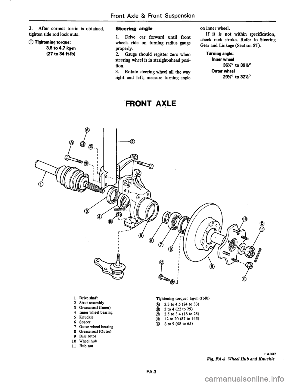 DATSUN 310 1979 Service Repair Manual DATSUN 310 1979 Service Repair Manual
