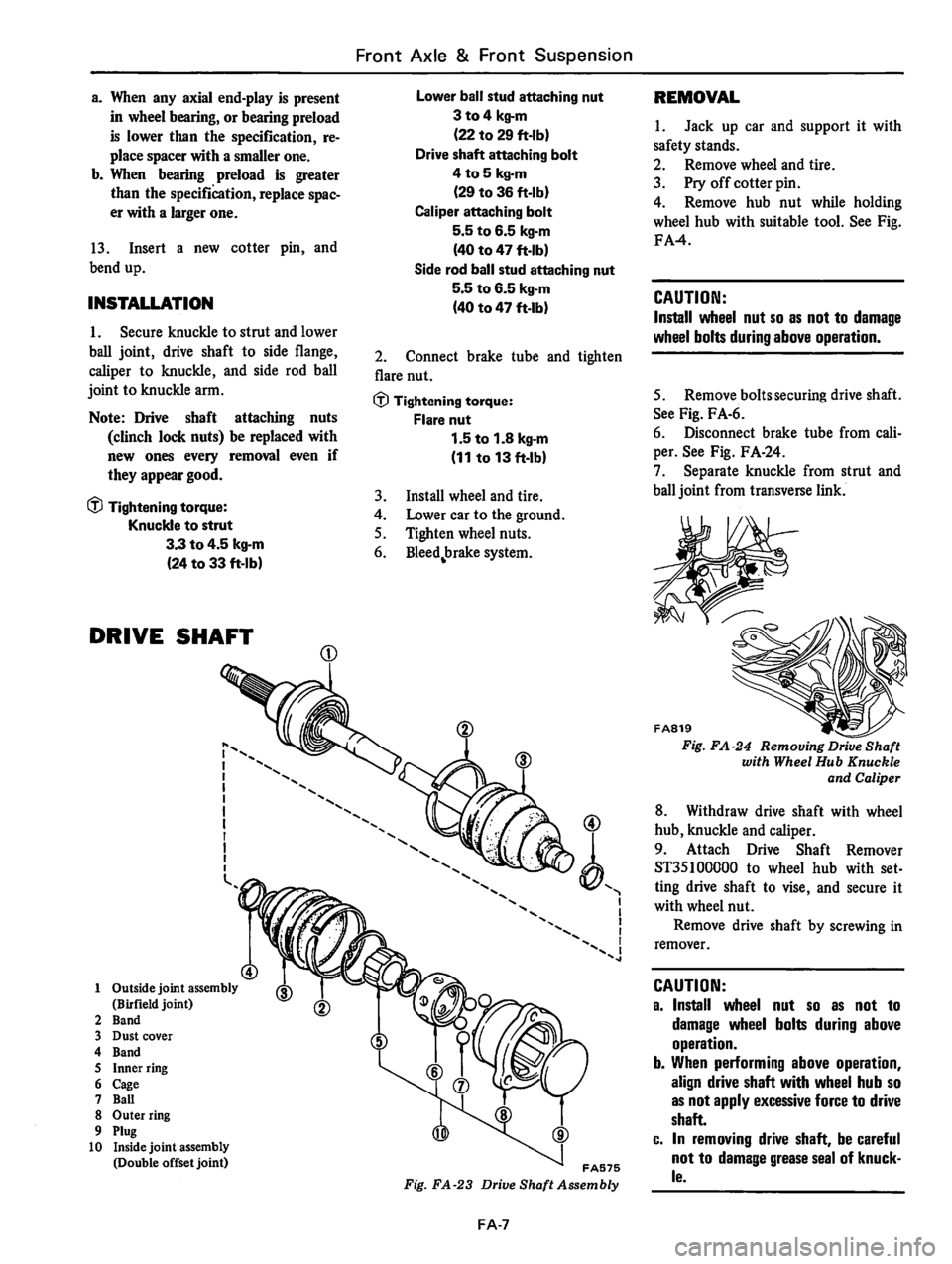 DATSUN 310 1979 Service Repair Manual DATSUN 310 1979 Service Repair Manual