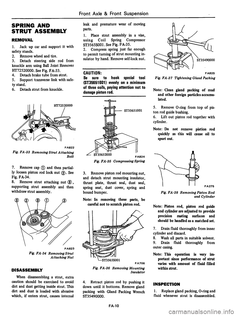 DATSUN 310 1979 Service Repair Manual DATSUN 310 1979 Service Repair Manual