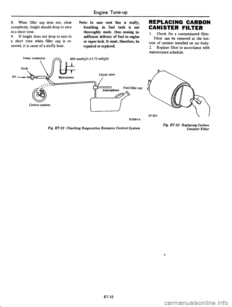 DATSUN 310 1979  Service Owners Manual 