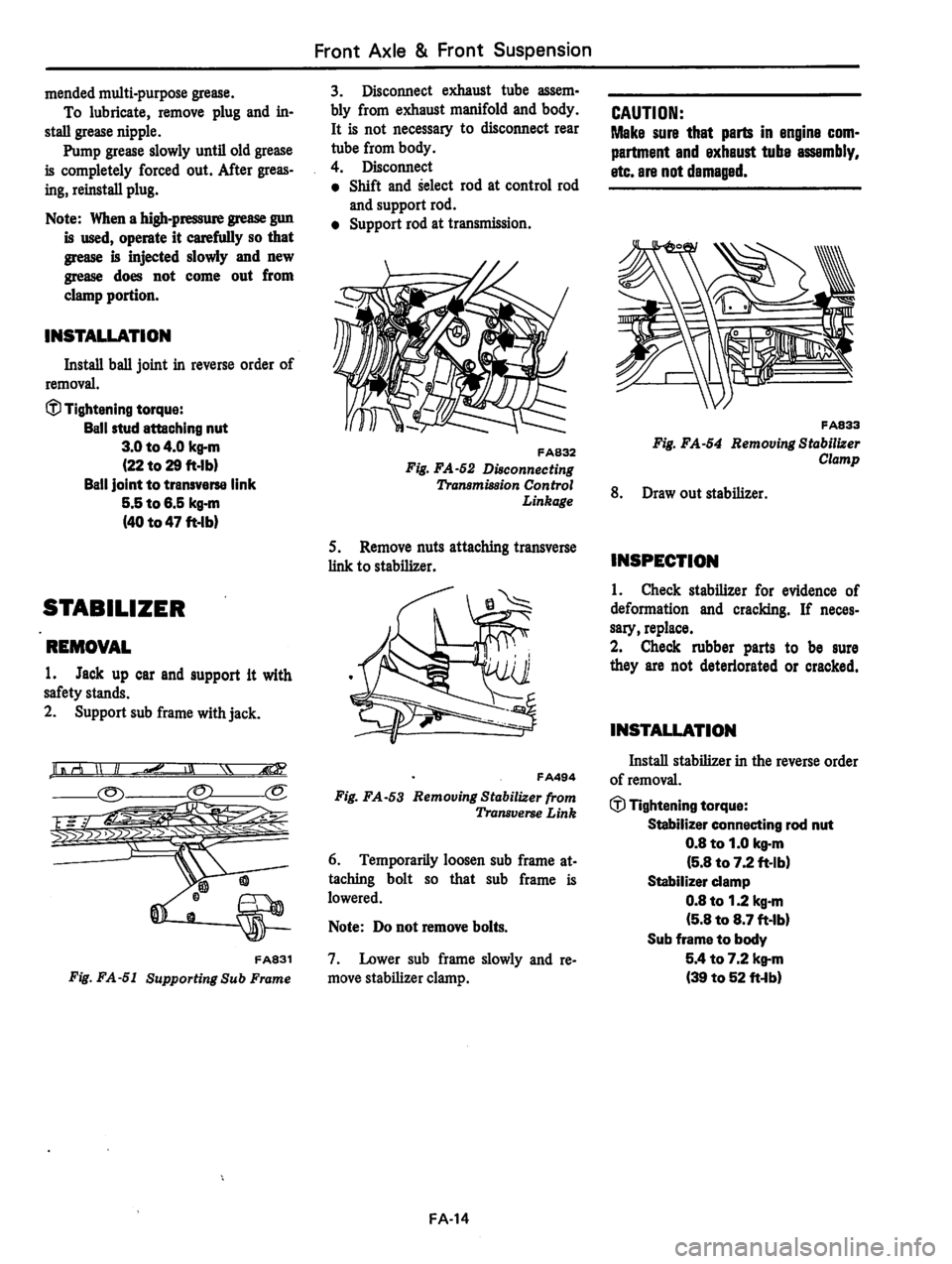 DATSUN 310 1979 Service Repair Manual DATSUN 310 1979 Service Repair Manual