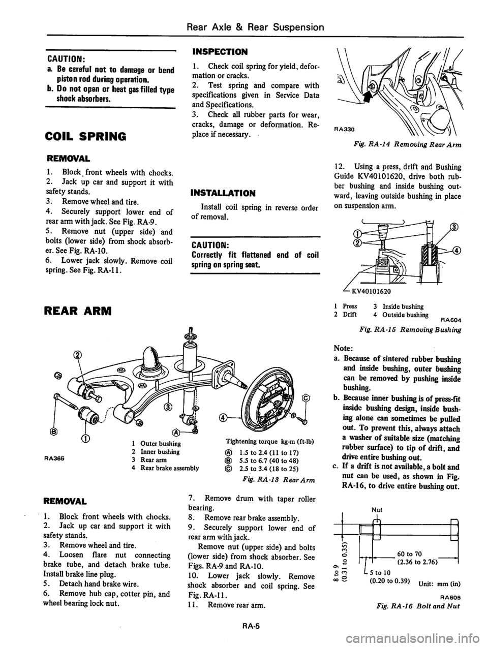 DATSUN 310 1979 Service Repair Manual DATSUN 310 1979 Service Repair Manual