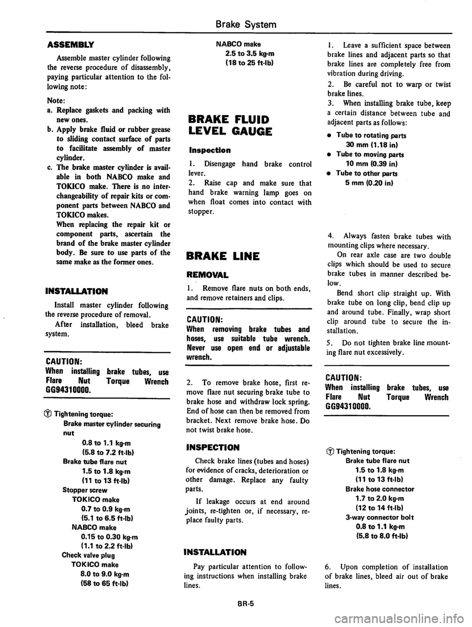DATSUN 310 1979 Service Repair Manual DATSUN 310 1979 Service Repair Manual