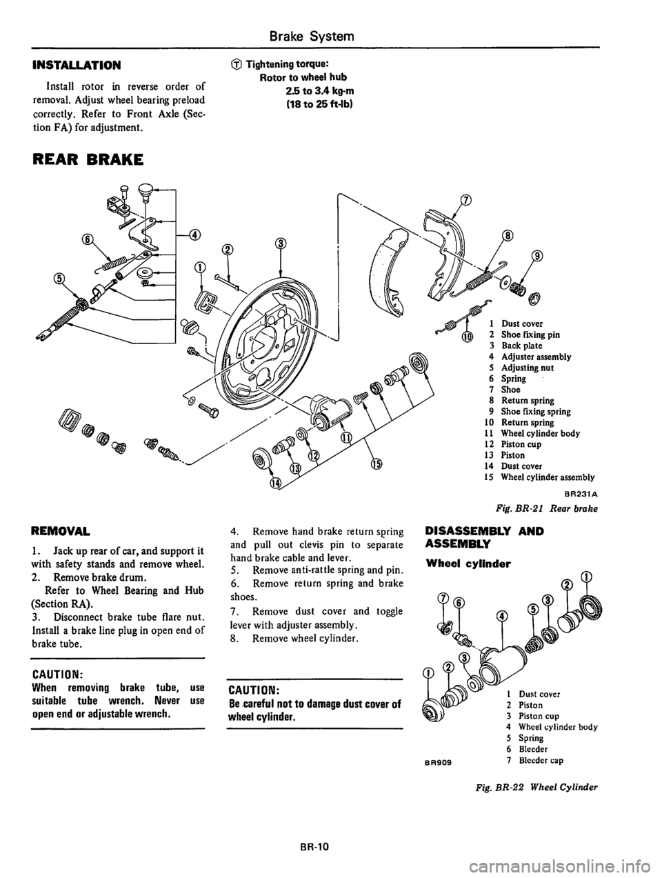 DATSUN 310 1979 Service Repair Manual DATSUN 310 1979 Service Repair Manual