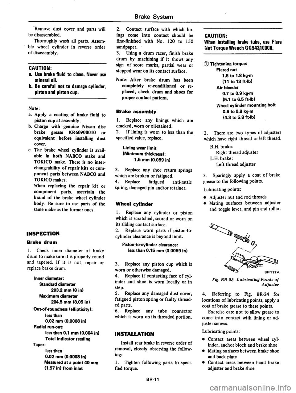 DATSUN 310 1979 Service Repair Manual DATSUN 310 1979 Service Repair Manual