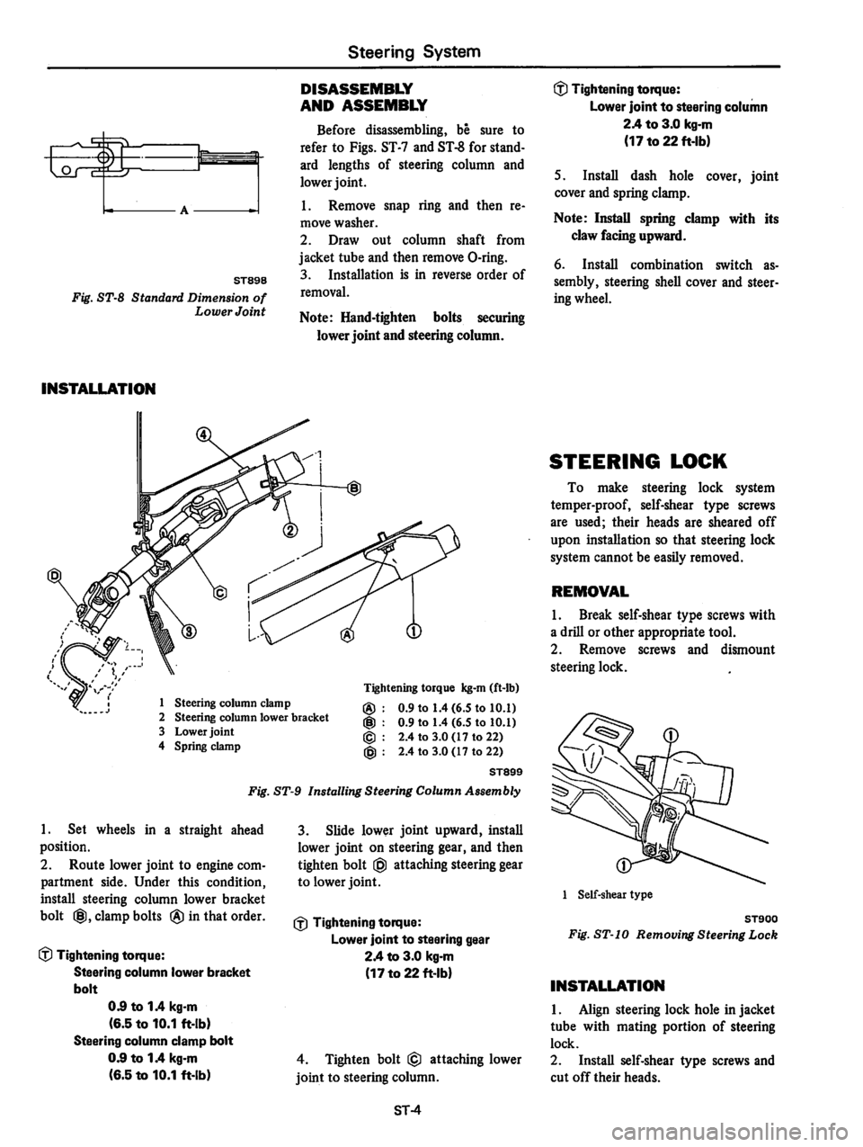 DATSUN 310 1979 Service Repair Manual DATSUN 310 1979 Service Repair Manual