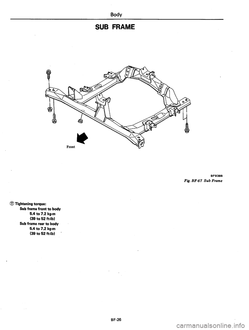 DATSUN 310 1979  Service Repair Manual 