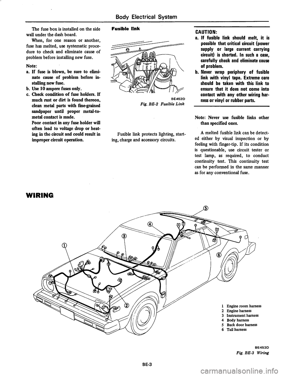 DATSUN 310 1979 Service Repair Manual DATSUN 310 1979 Service Repair Manual