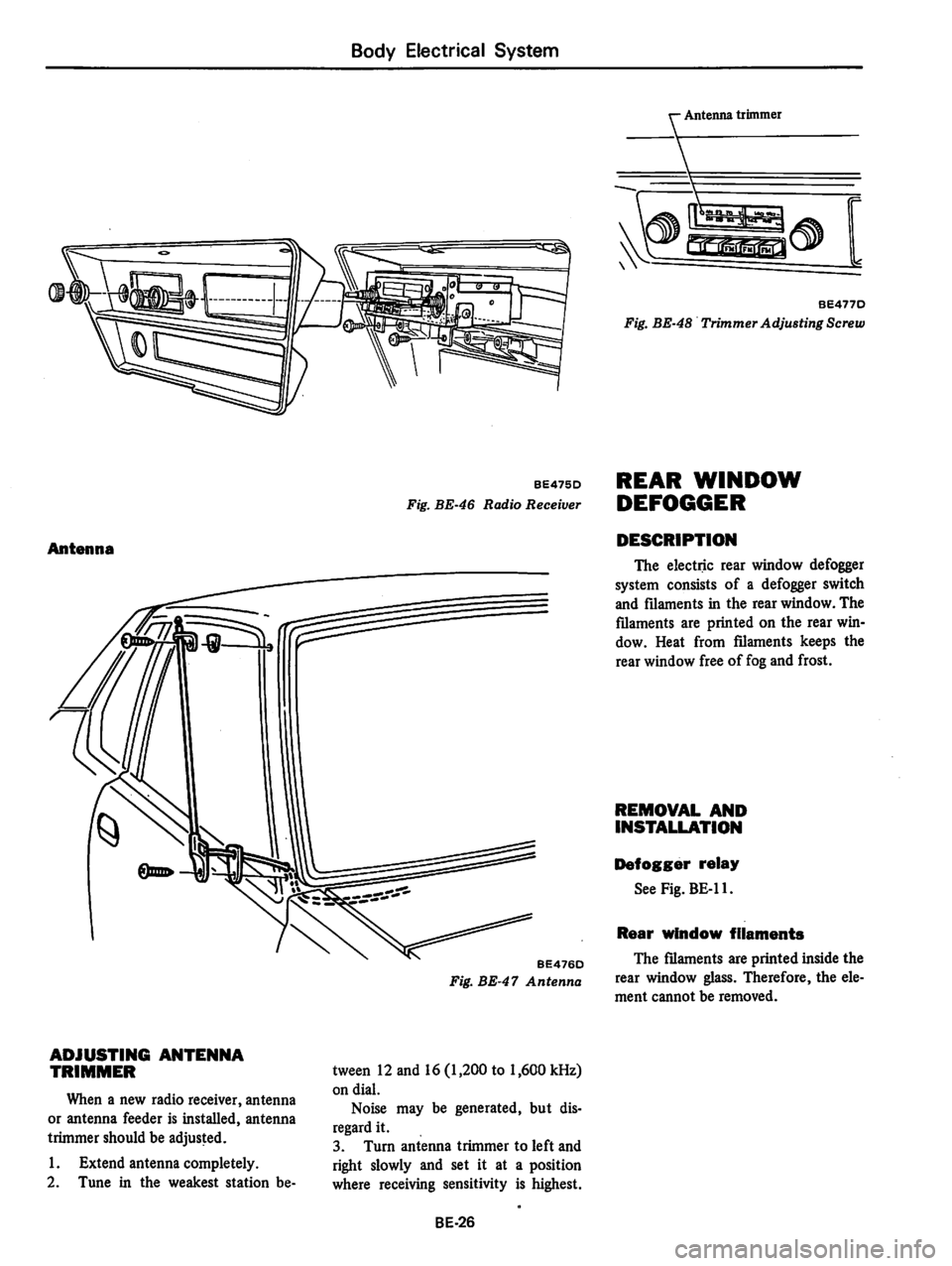 DATSUN 310 1979 Service Repair Manual DATSUN 310 1979 Service Repair Manual