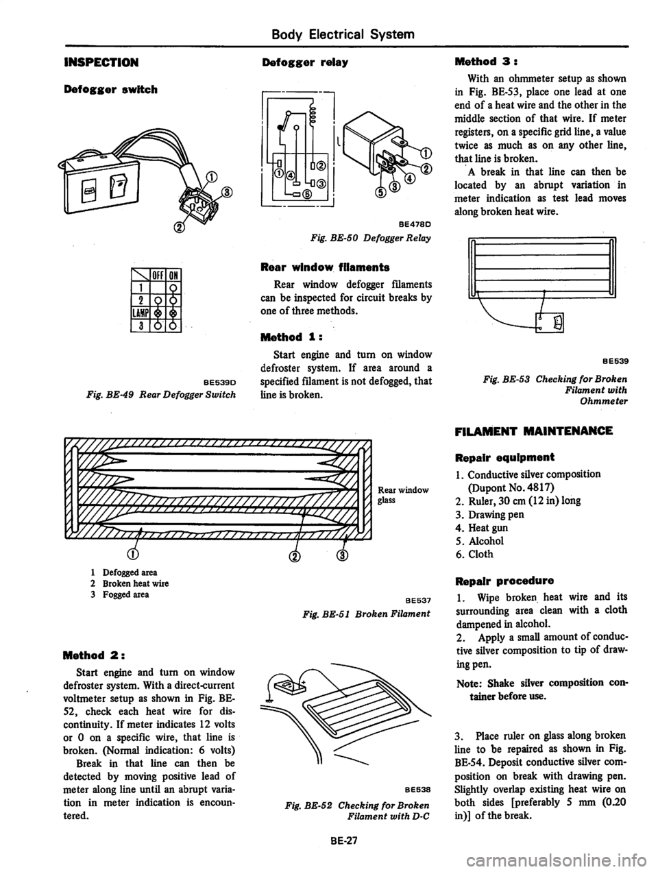 DATSUN 310 1979 Service Repair Manual DATSUN 310 1979 Service Repair Manual