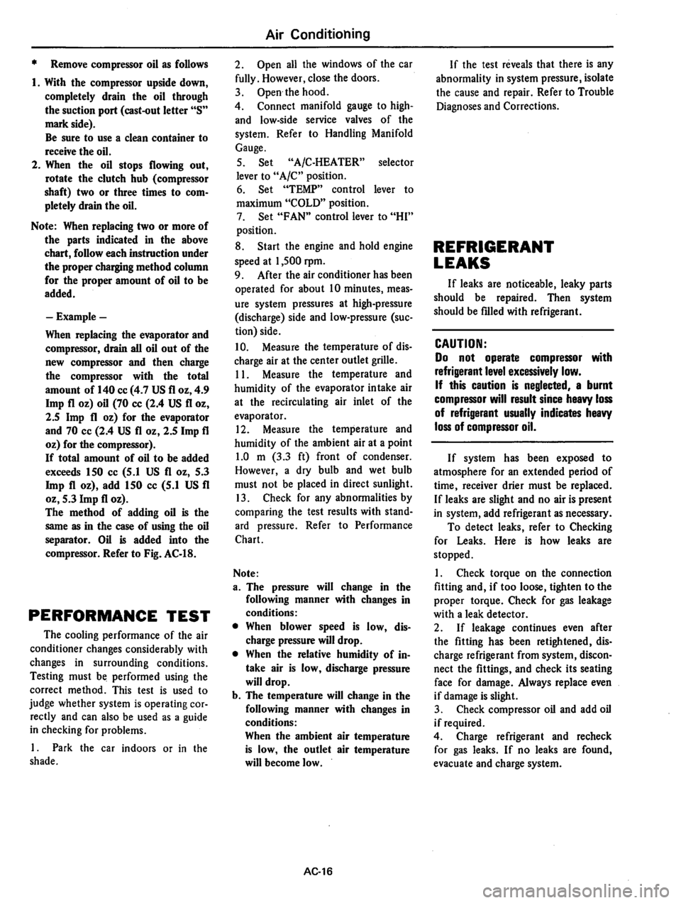 DATSUN 310 1979  Service Repair Manual 