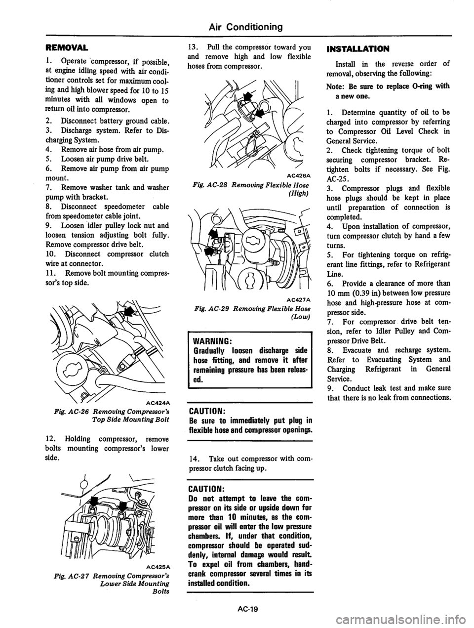 DATSUN 310 1979  Service Repair Manual 