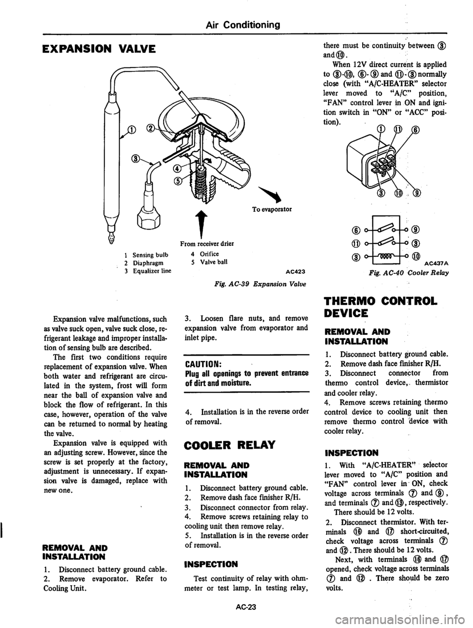 DATSUN 310 1979  Service Repair Manual 