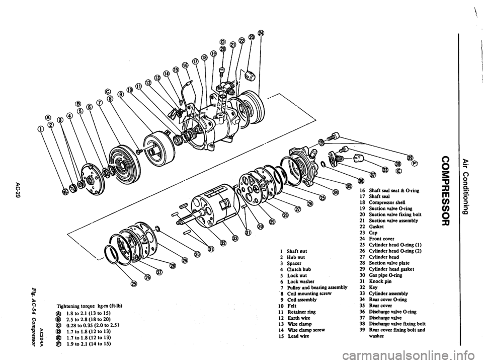 DATSUN 310 1979  Service Repair Manual 
