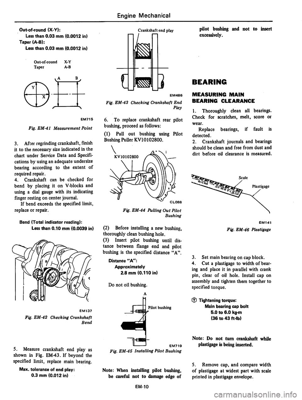 DATSUN 310 1979 Service Service Manual DATSUN 310 1979 Service Service Manual