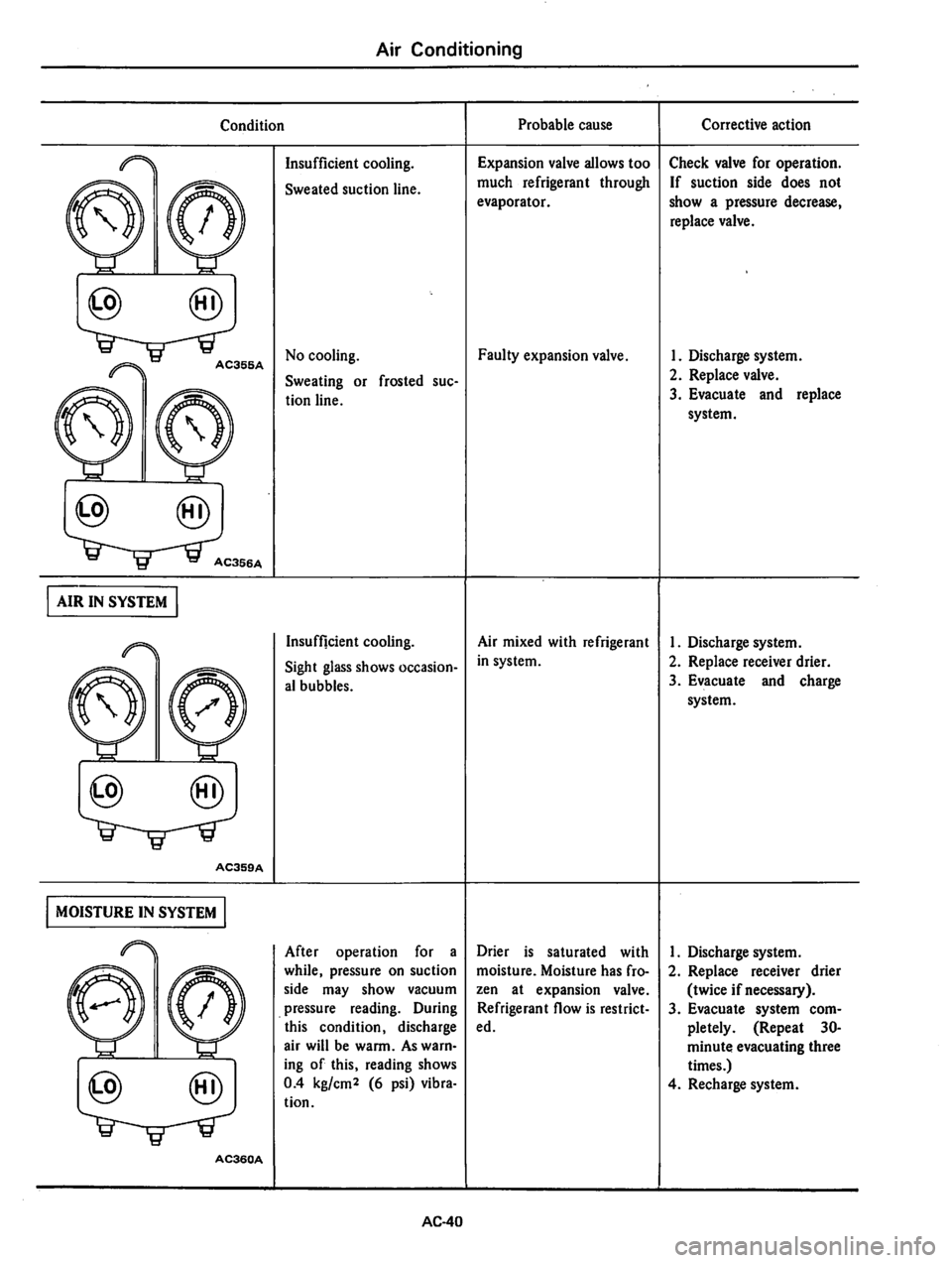 DATSUN 310 1979  Service Repair Manual 