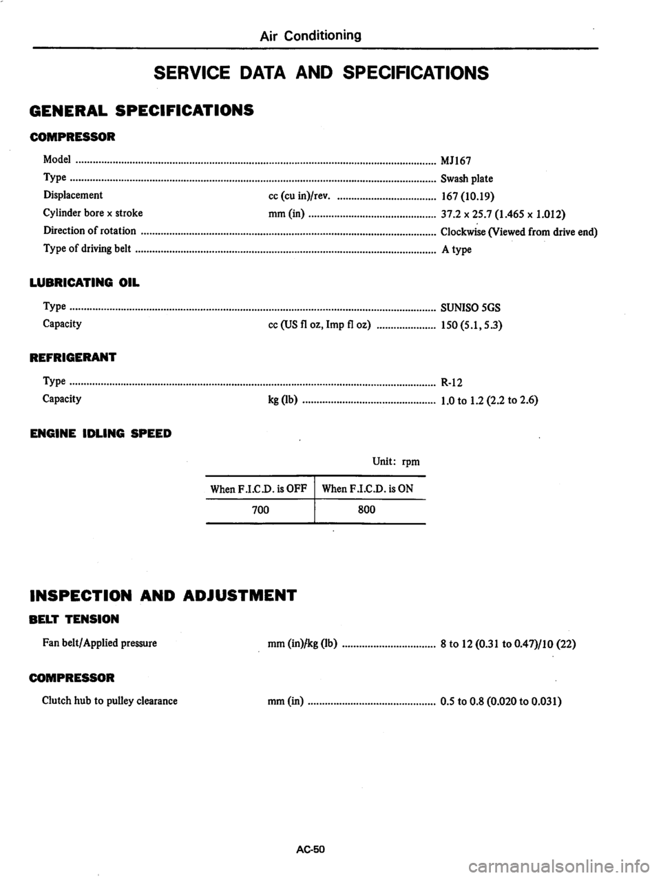 DATSUN 310 1979  Service Repair Manual 