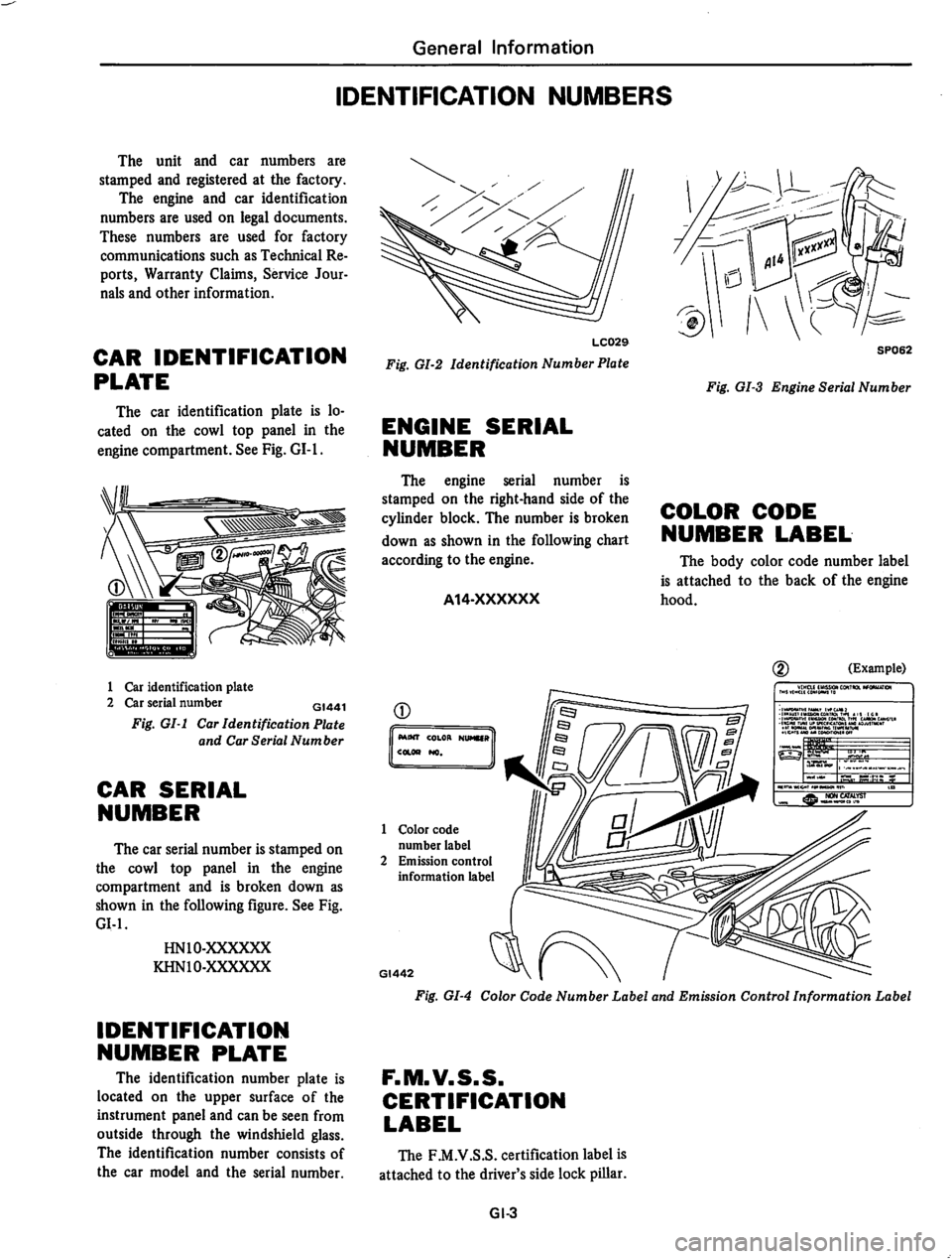DATSUN 310 1979  Service Repair Manual 