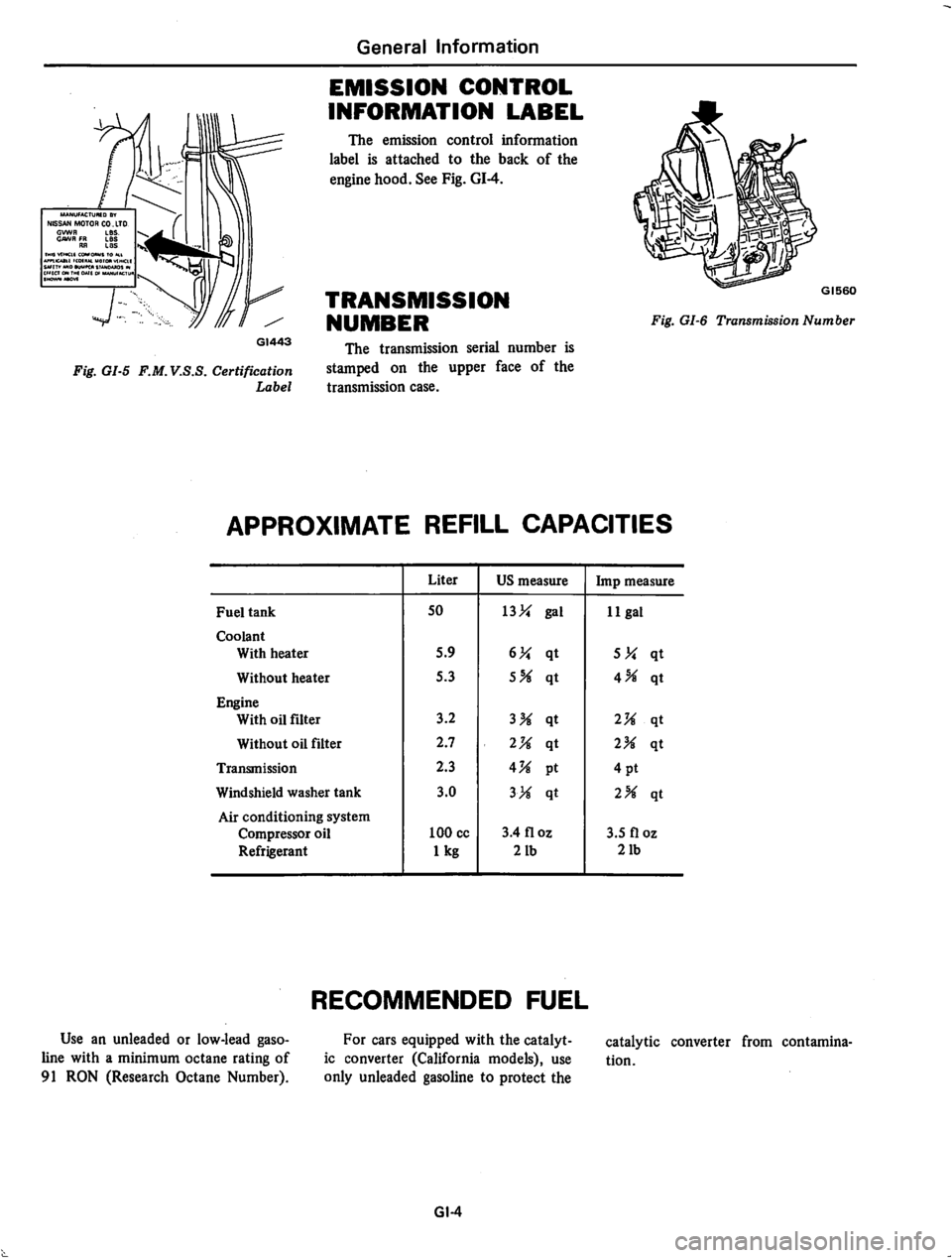 DATSUN 310 1979  Service Repair Manual 