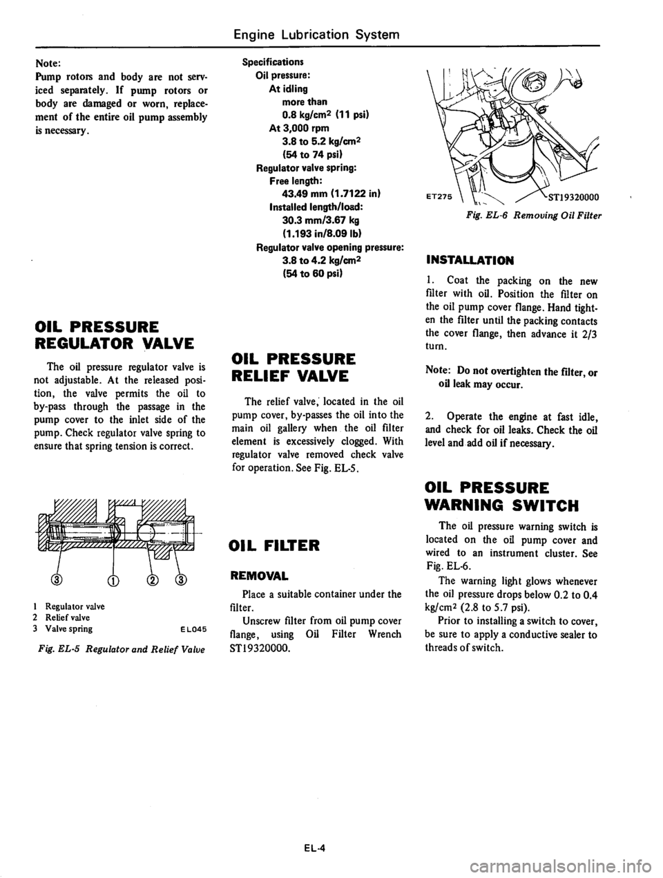 DATSUN 310 1979  Service Manual PDF 