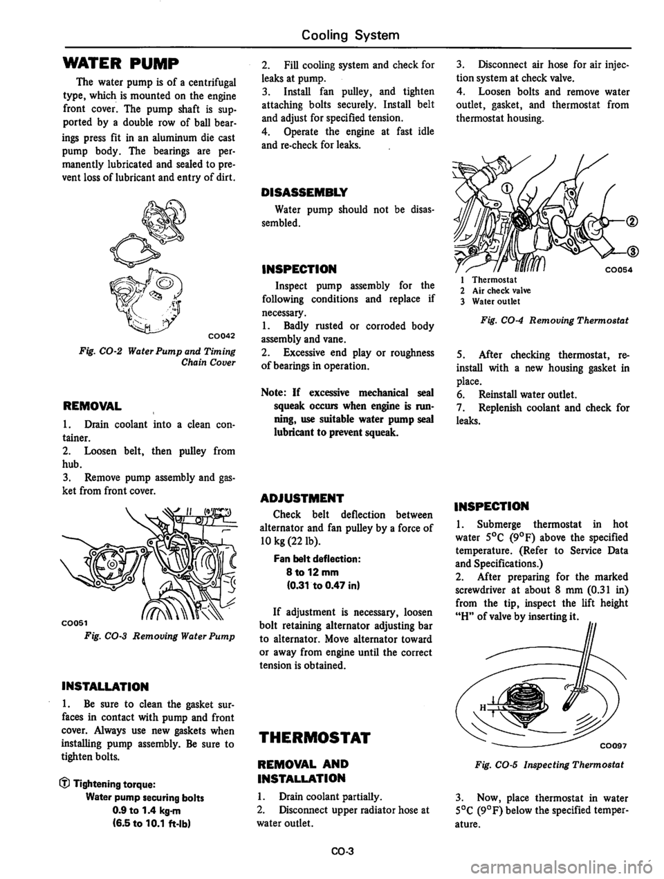 DATSUN 310 1979  Service Manual PDF 