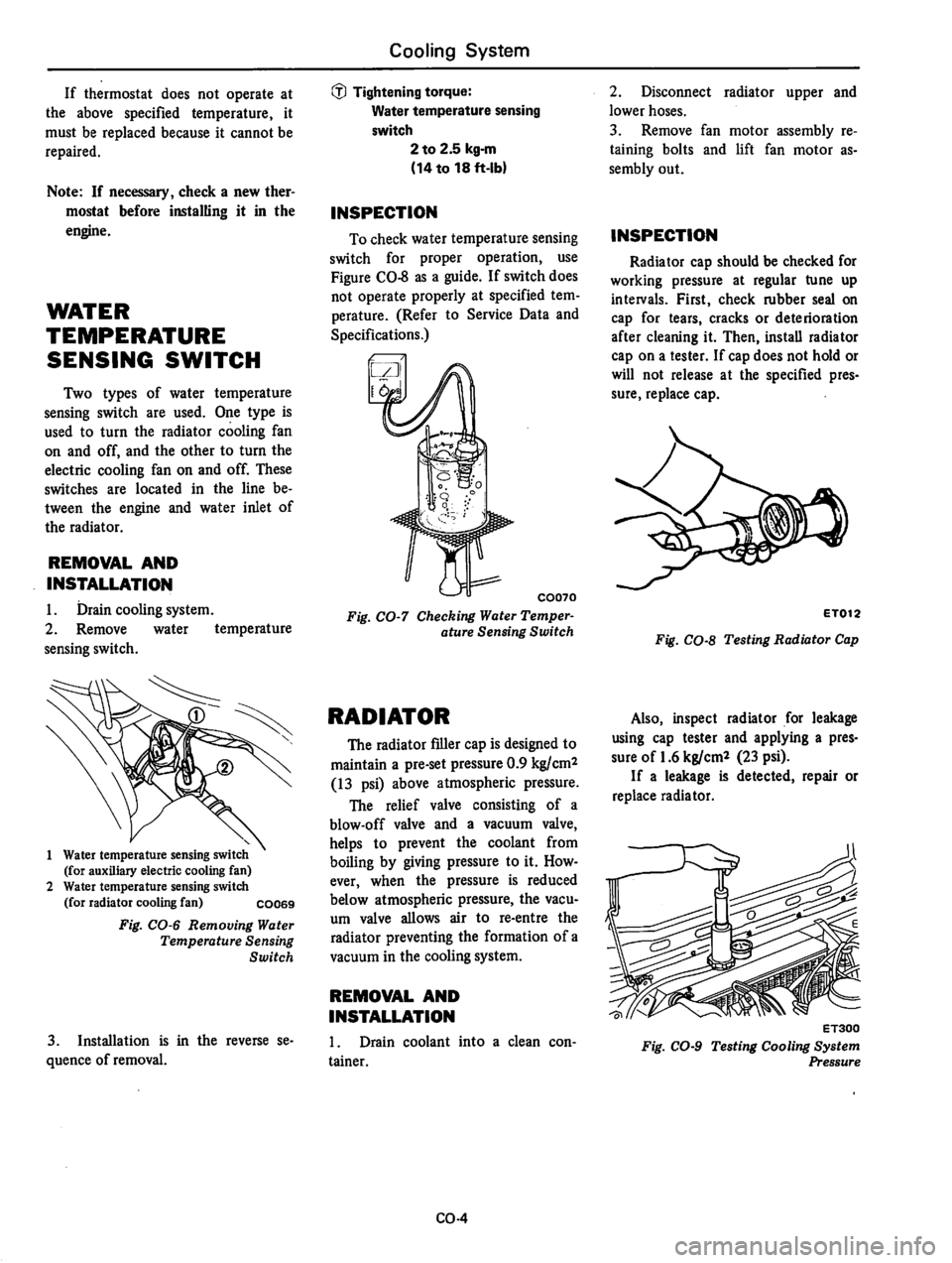 DATSUN 310 1979  Service Manual PDF 