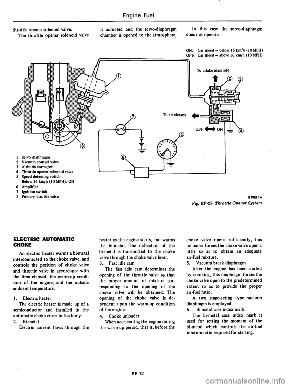 DATSUN 310 1979  Service Owners Manual 