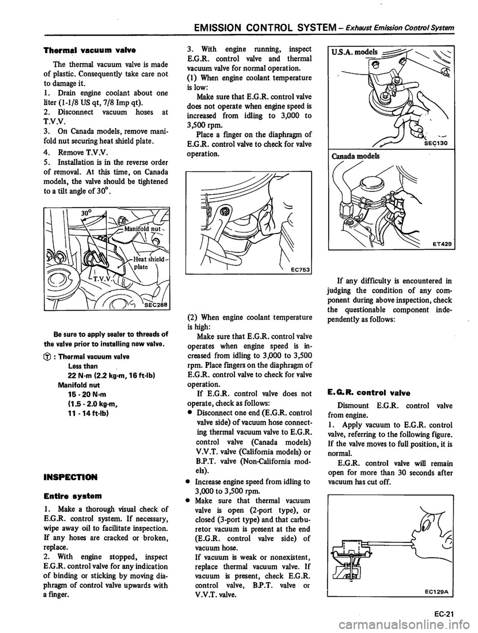 DATSUN 310 1980  Service Repair Manual 