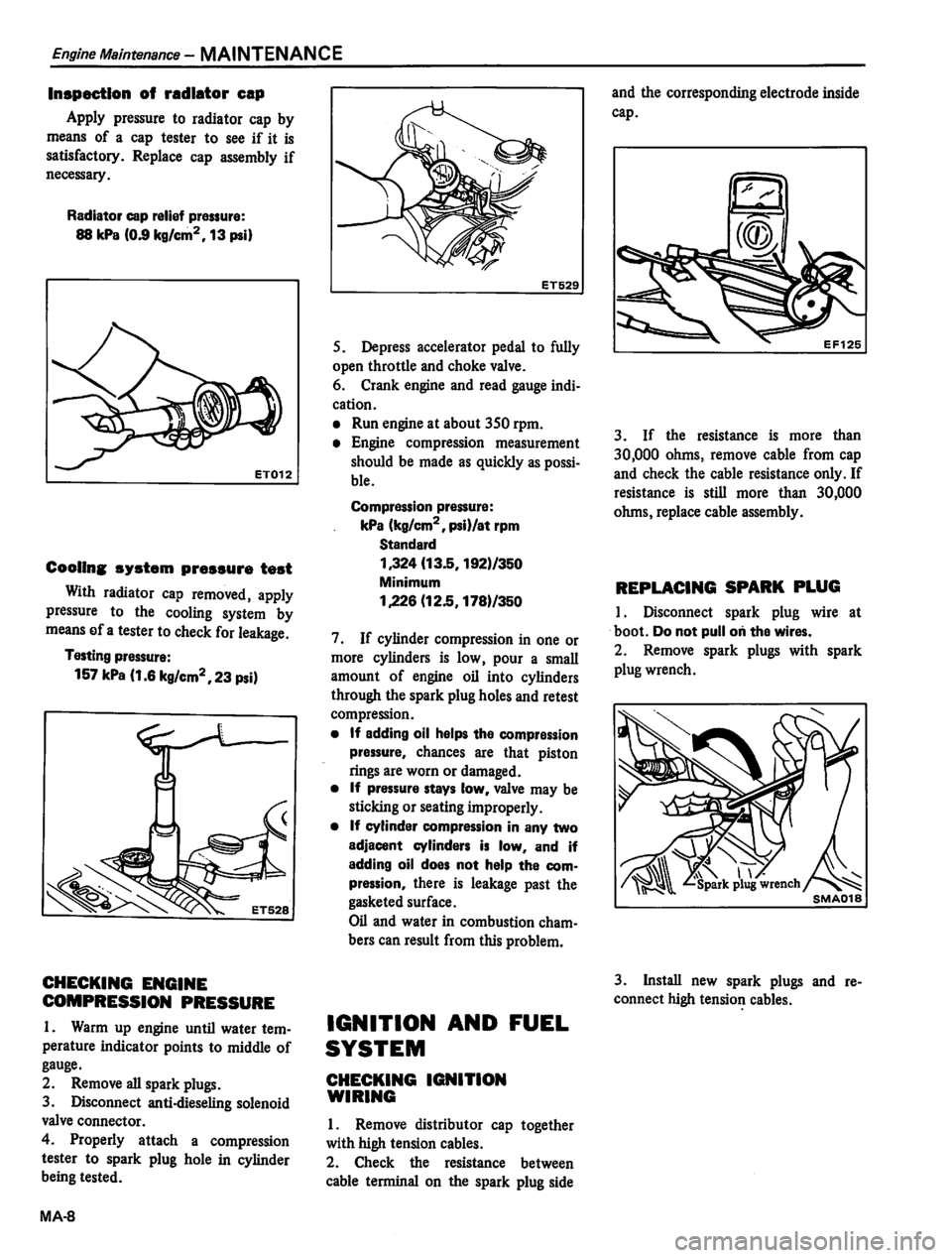 DATSUN 310 1980 Service User Guide DATSUN 310 1980 Service User Guide