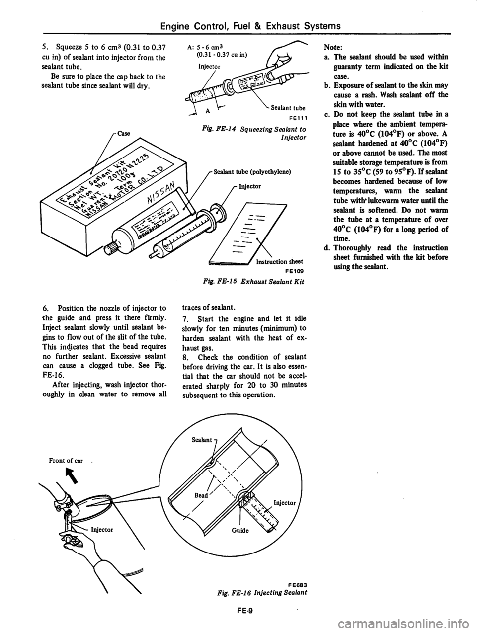 DATSUN 310 1980  Service Repair Manual 