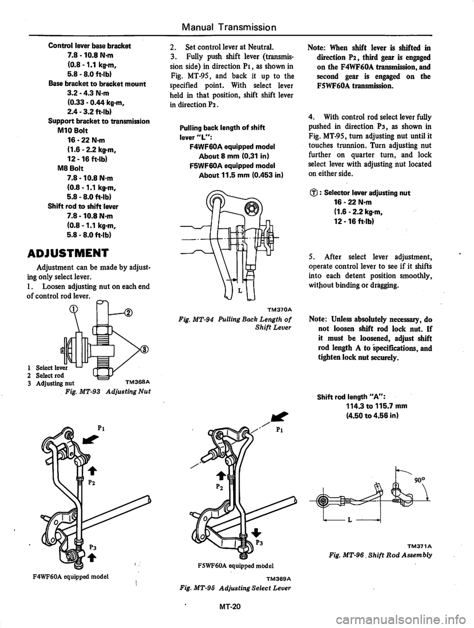 DATSUN 310 1980  Service Repair Manual 