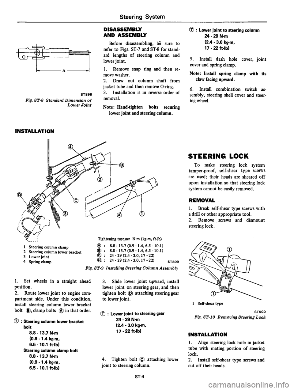 DATSUN 310 1980 Service Repair Manual DATSUN 310 1980 Service Repair Manual