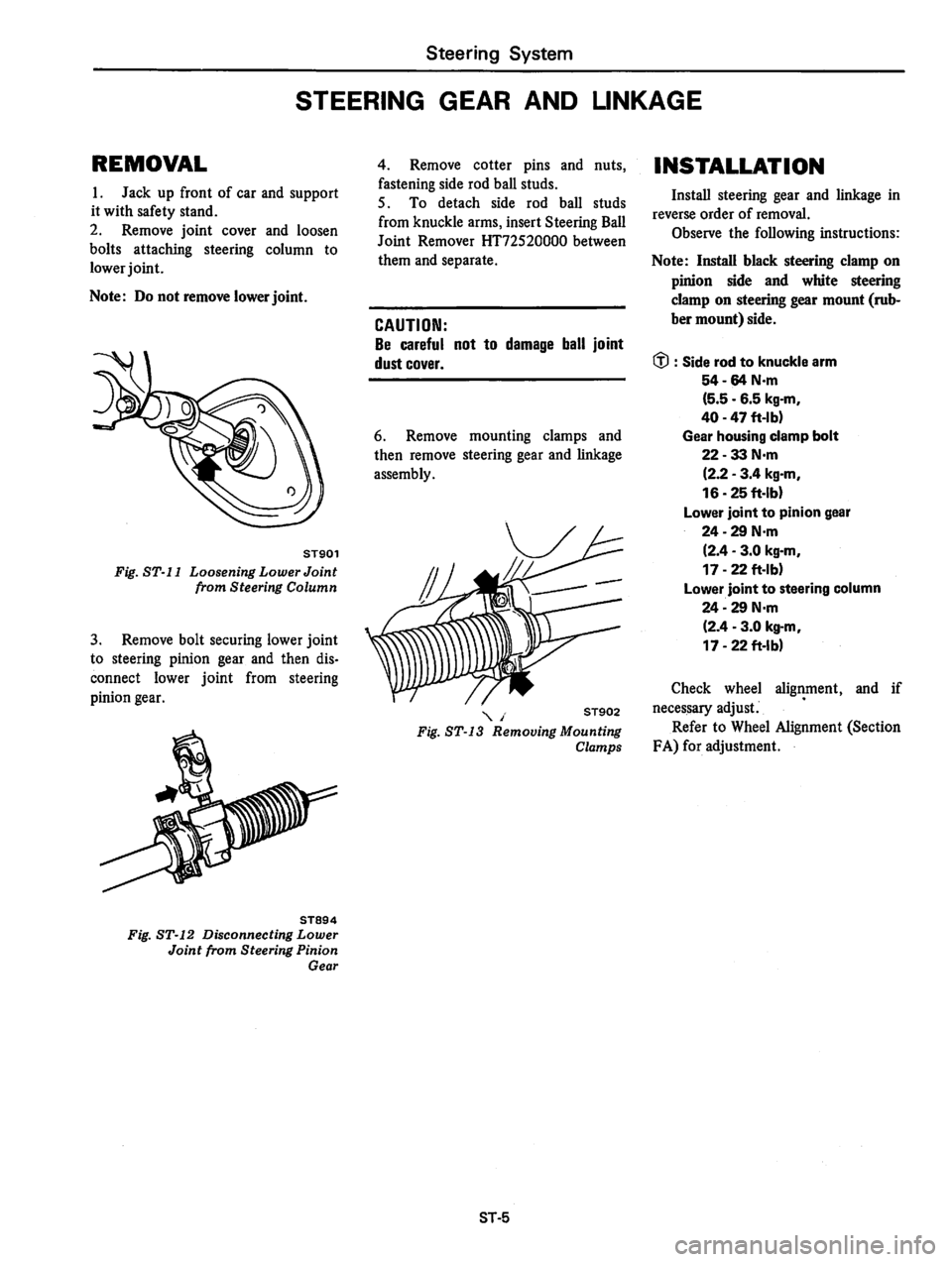DATSUN 310 1980 Service Repair Manual DATSUN 310 1980 Service Repair Manual