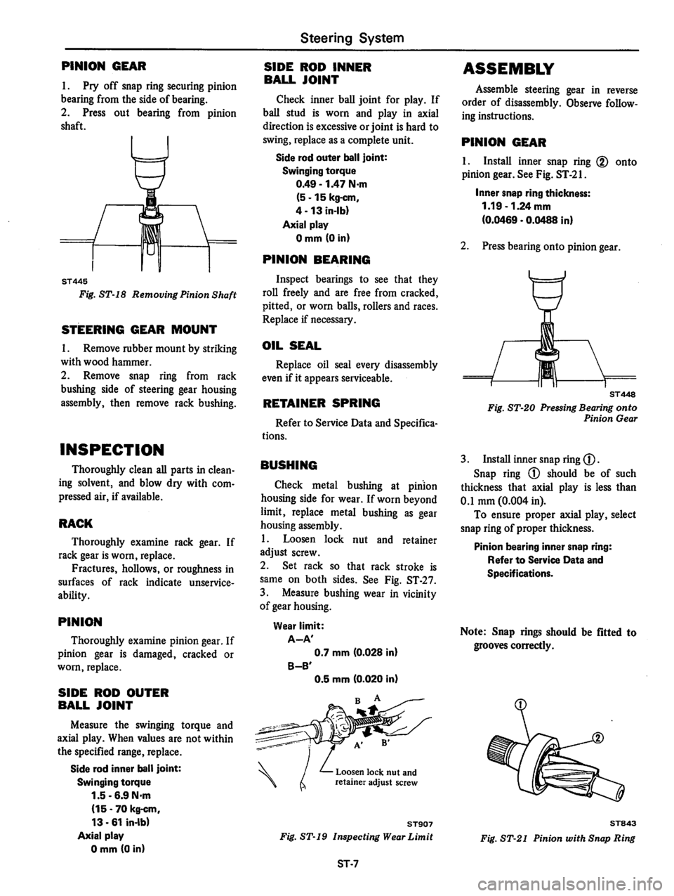 DATSUN 310 1980 Service Repair Manual DATSUN 310 1980 Service Repair Manual