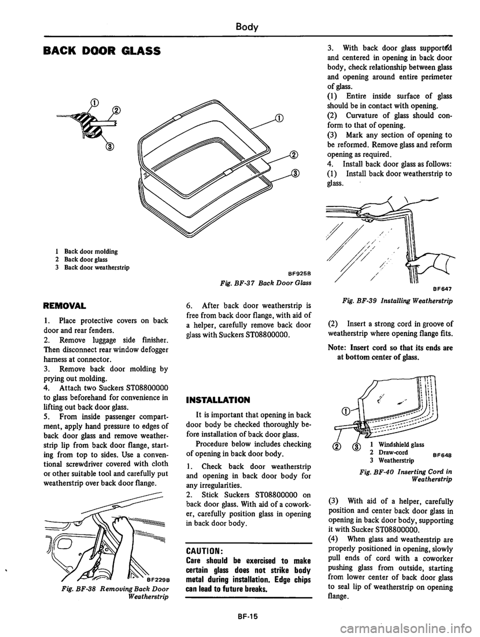 DATSUN 310 1980  Service Repair Manual 
