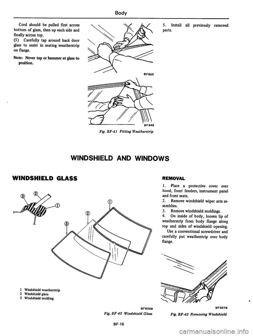 DATSUN 310 1980  Service Repair Manual 
