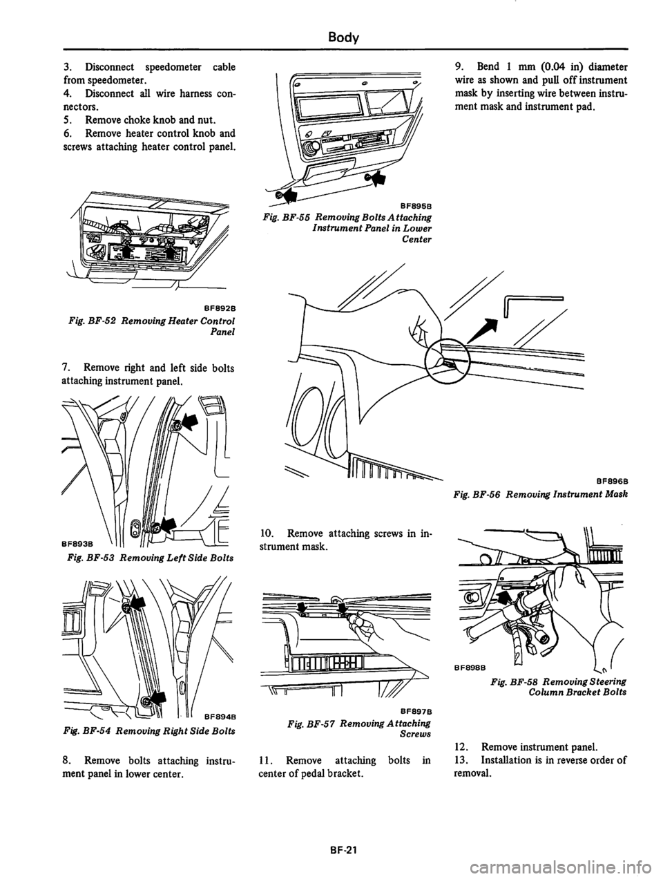 DATSUN 310 1980  Service Repair Manual 