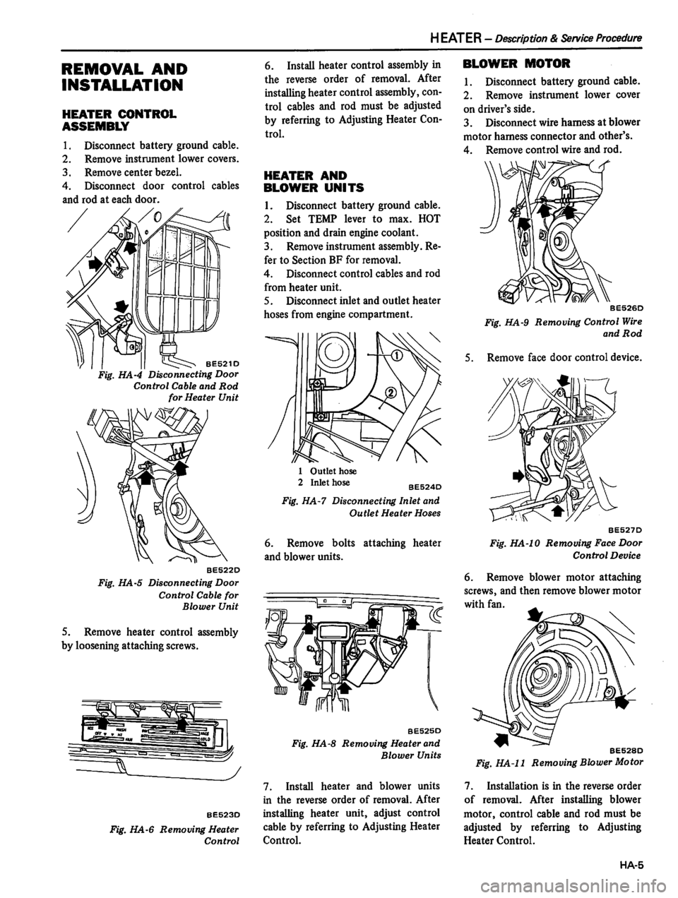 DATSUN 310 1980  Service Repair Manual 