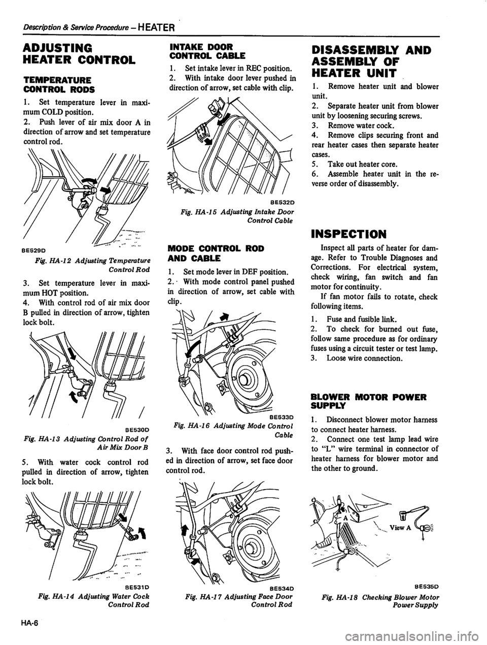 DATSUN 310 1980  Service Repair Manual 