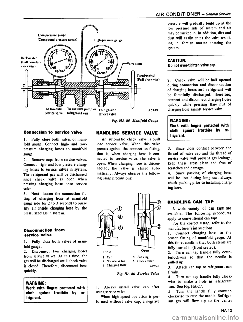 DATSUN 310 1980  Service Repair Manual 