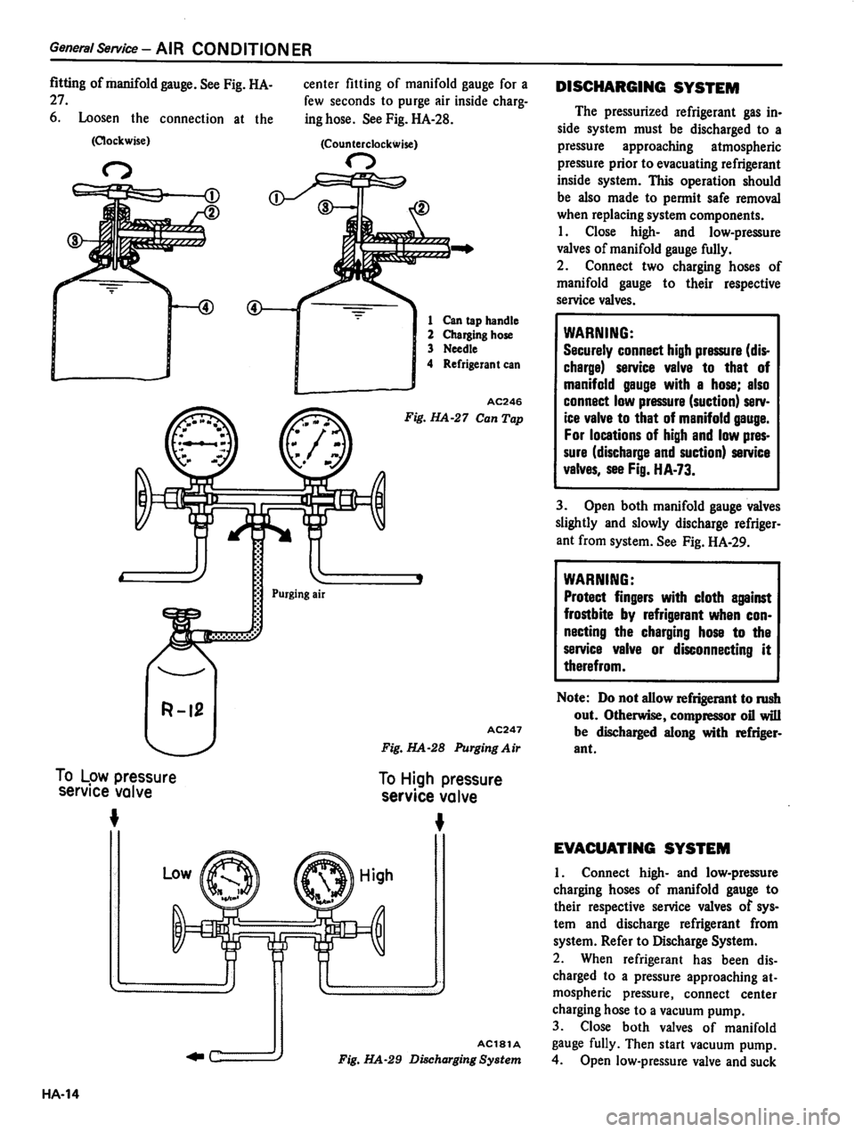 DATSUN 310 1980  Service Repair Manual 