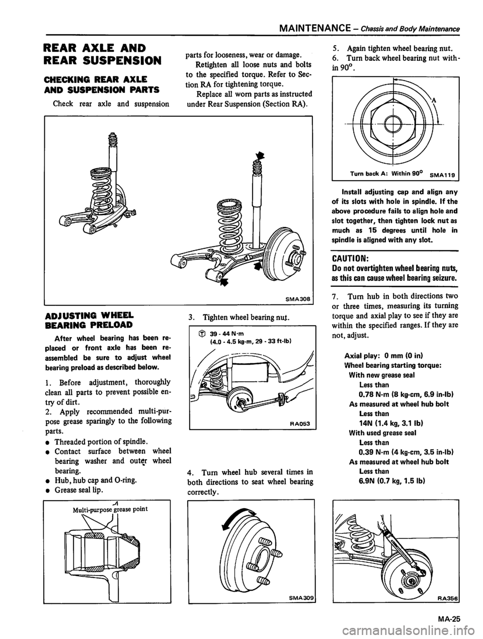 DATSUN 310 1980 Service Owners Guide DATSUN 310 1980 Service Owners Guide