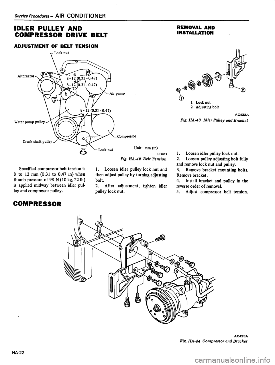 DATSUN 310 1980 Service Repair Manual DATSUN 310 1980 Service Repair Manual